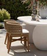 Imogen Indoor/Outdoor Dining Table Outdoor Dining Tables DOV26115-IVRY