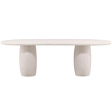 Imogen Indoor/Outdoor Dining Table Outdoor Dining Tables DOV26115-IVRY