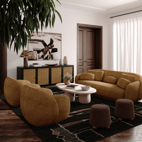 Indie Boucle Accent Chair Accent Chair