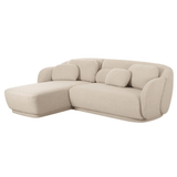 Indie Boucle Sectional Sofa Sofa