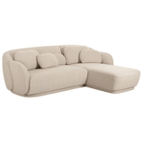 Indie Boucle Sectional Sofa Sofa