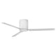Indy Indoor/Outdoor Flush Smart Fan Ceiling Fans 901058FMW-NDD 640665021011