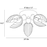 Inessa Flush Mount Flush Mount DFI11