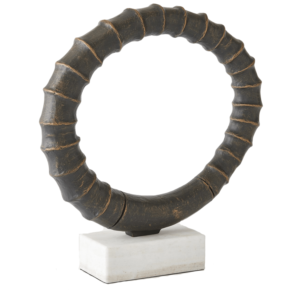 Infinity Horn Sculpture Decorative Object