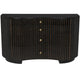 Irene Dresser, Hand Rubbed Black with Light Brown Trim GDRE188HB
