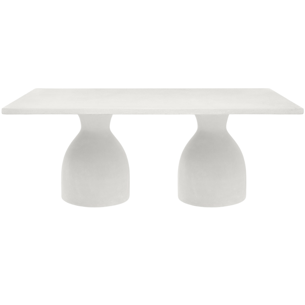 Irving Outdoor 8-Seater Dining Table Outdoor Dining Furniture FURIRVING7242RTWHP