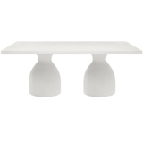 Irving Outdoor 8-Seater Dining Table Outdoor Dining Furniture FURIRVING7242RTWHP