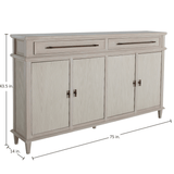 Isaac Long Cabinet Sideboards + Cabinets
