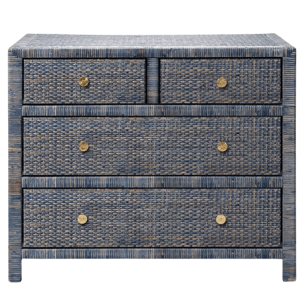 blue raffia dresser Butler Specialty Company Bedroom Chatham Dresser 9149410 - Butler Specialty