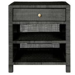 Isla Nightstand Nightstands + Bedside Tables FURISLANG24SMK