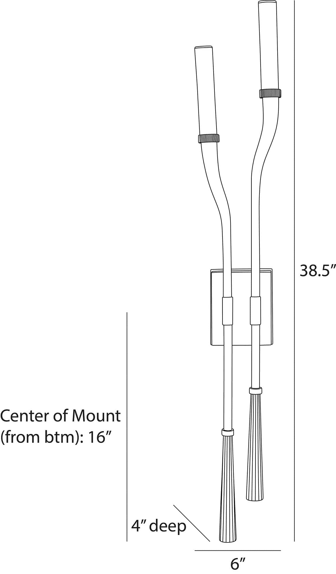 Italo Sconce Wall Sconces DWC70 796505724090