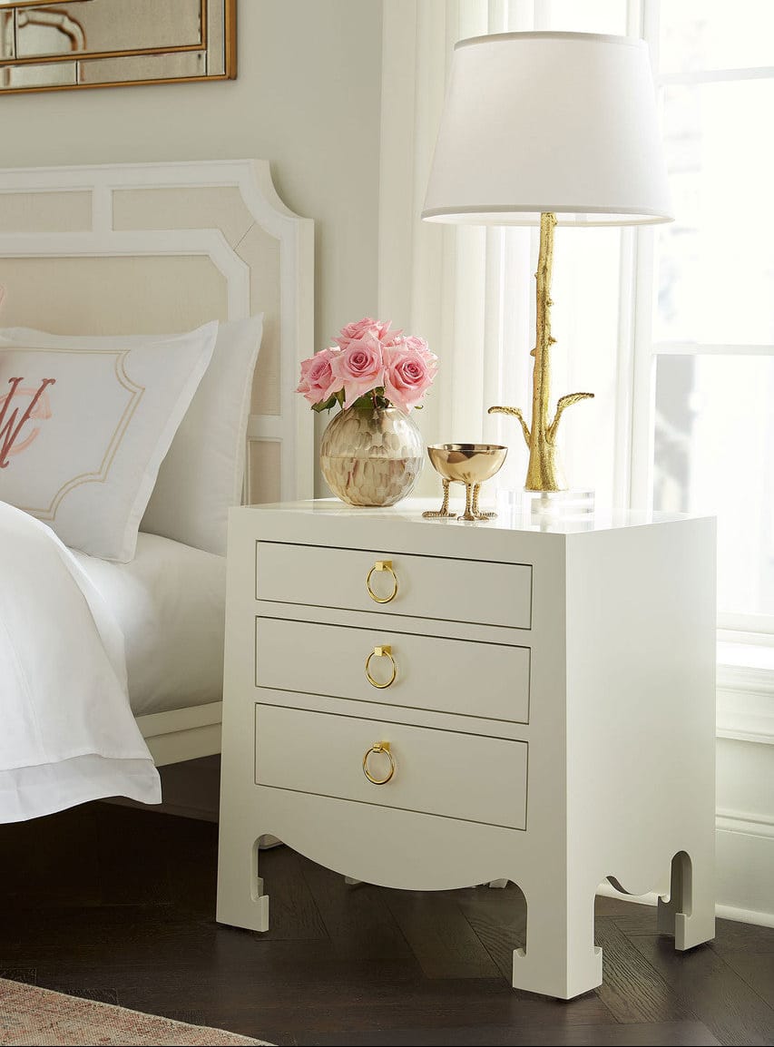 Jacqui 3-Drawer Side Table Side Tables