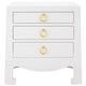 Jacqui 3-Drawer Side Table Side Tables JAC-130-09