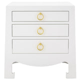 Jacqui 3-Drawer Side Table Side Tables JAC-130-09