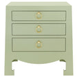 Jacqui 3-Drawer Side Table Side Tables JAC-130-097