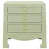 Jacqui 3-Drawer Side Table Side Tables JAC-130-097