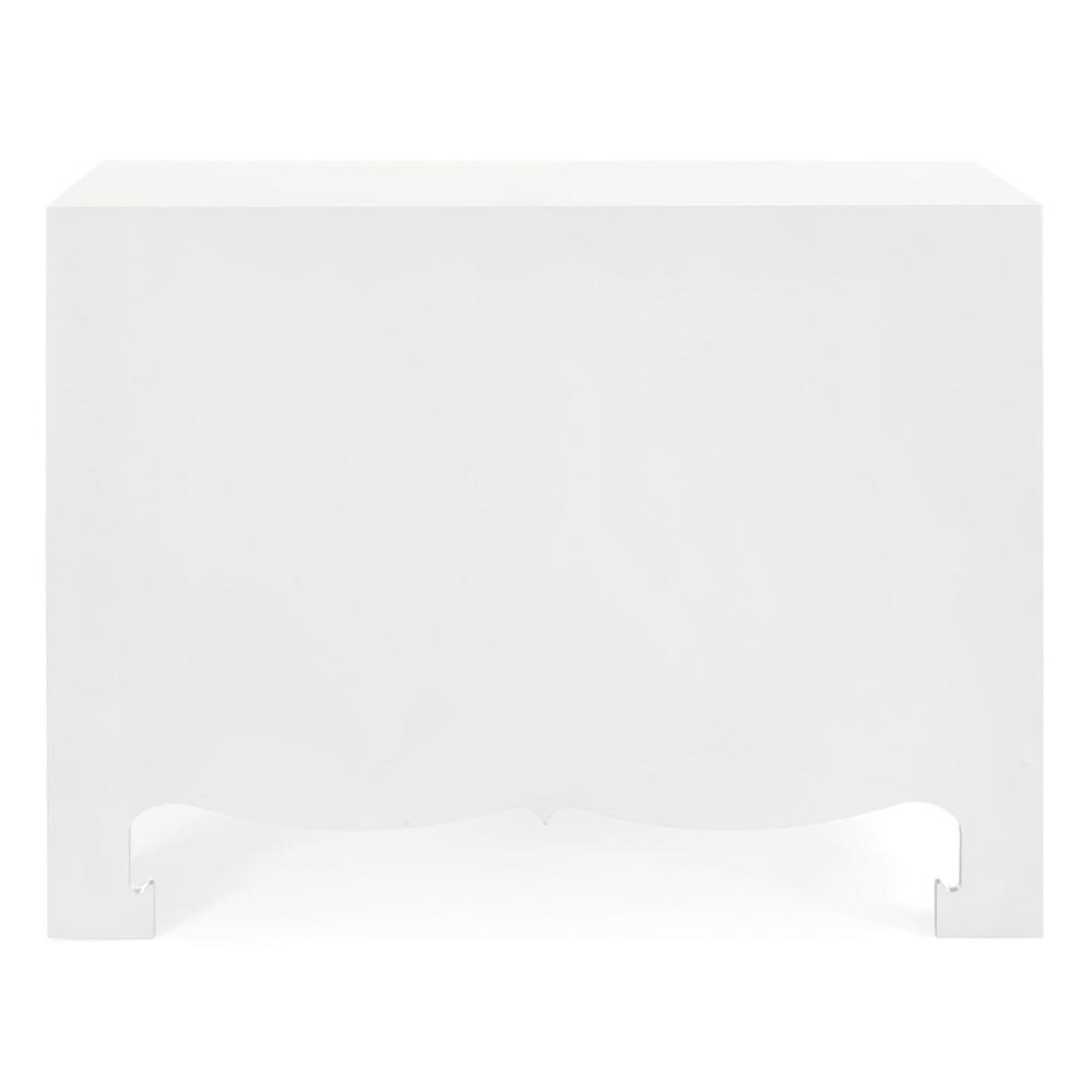 Jacqui 4-Drawer Dresser -White Dresser