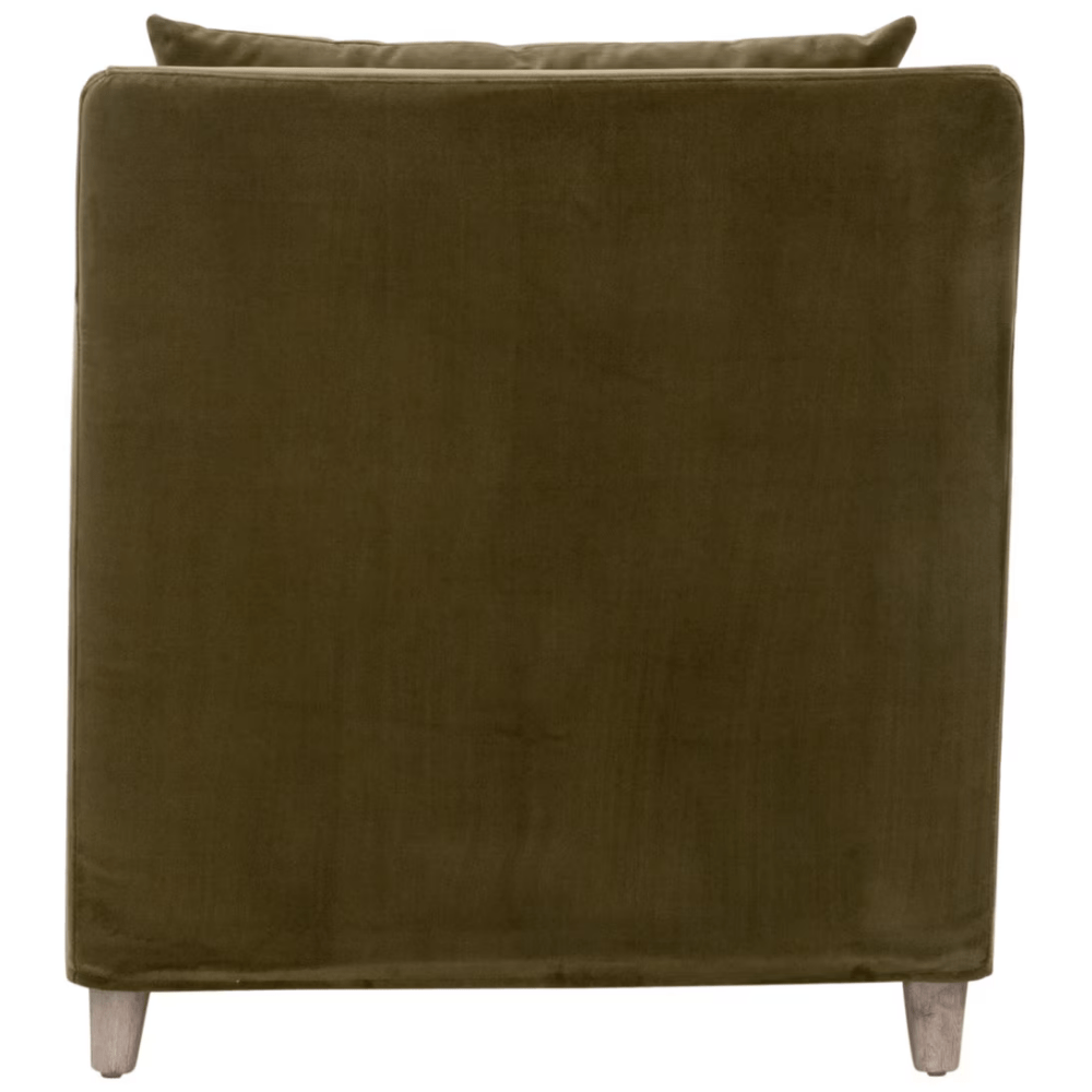 Jade Slipcover Club Chair Accent Chair 6697.OLV/NG 842279146399