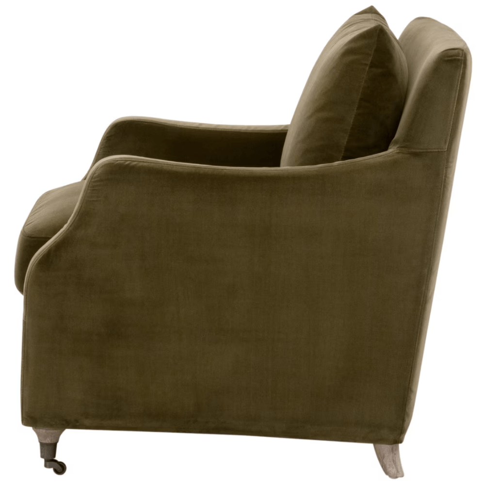 Jade Slipcover Club Chair Accent Chair 6697.OLV/NG 842279146399