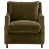 Jade Slipcover Club Chair Accent Chair 6697.OLV/NG 842279146399