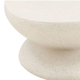 Jaela Indoor/Outdoor Coffee Table Outdoor Side Tables DOV26095-IVRY
