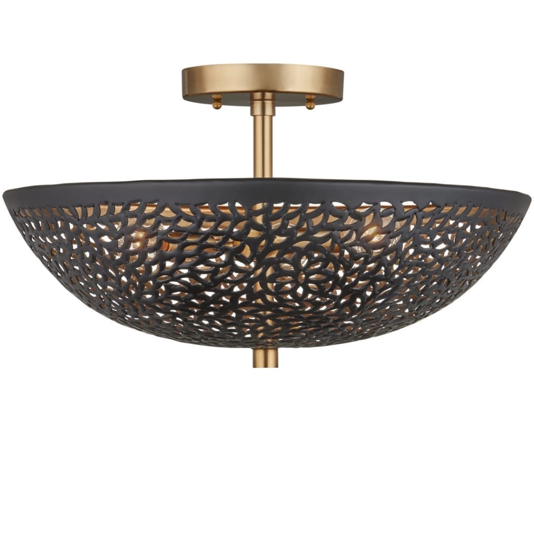 Jali Semi-Flush Mount Flush Mounts 9000-1455