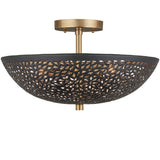 Jali Semi-Flush Mount Flush Mounts 9000-1455