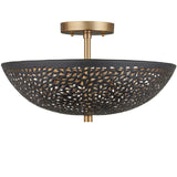 Jali Semi-Flush Mount Flush Mounts 9000-1455
