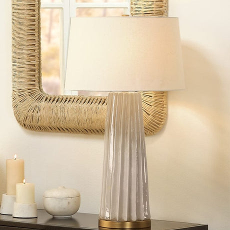 Pleated Table Lamp