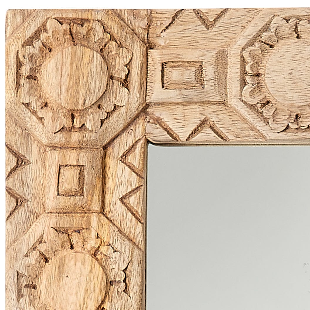 Jamie Young Co. Relief Carved Rectangle Mirror Mirrors jamie-young-6RELI-RECTNA 688933036671