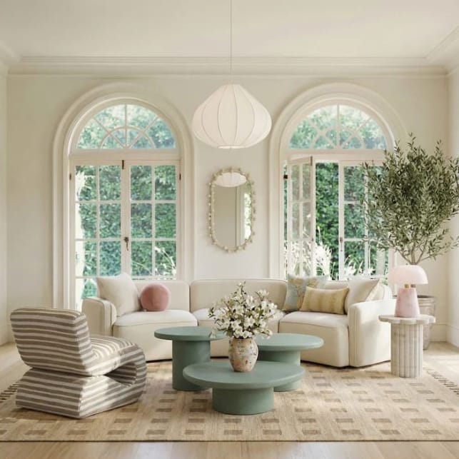 Jana Indoor/Outdoor Coffee Table Outdoor Side Tables