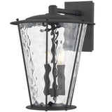 Jantzen Outdoor Wall Sconce Outdoor Wall Lighting B7117-TBK 197292167655