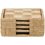 Jasby Coasters (Set of 4) Kitchen Accessory BARJASBY-NAT-COSQ