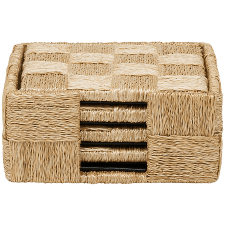 Jasby Coasters (Set of 4) Kitchen Accessory BARJASBY-NAT-COSQ