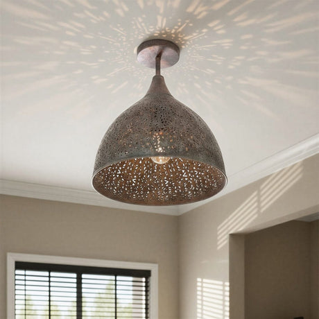 Jasmine Semi Flush Mount Flush Mounts JAS-A5010-FB_CEILING 633779105364