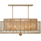 Jayna 5-Light Linear Oval Chandelier Chandelier JAY-A5007-BS 633779098673
