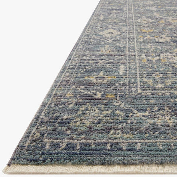Jean Stoffer Bradbury Rug Ocean/Gold Meadow Blu