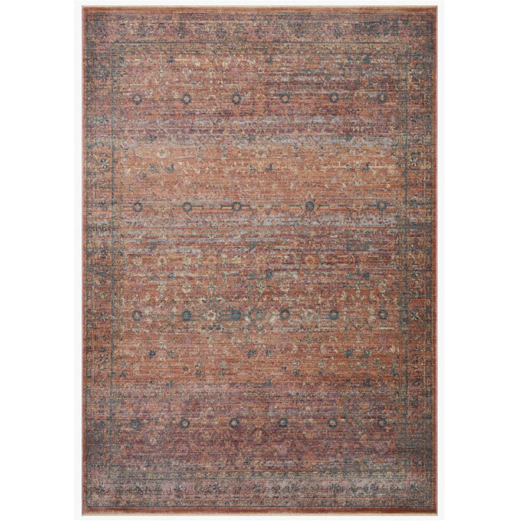 Jean Stoffer Bradbury Rug Sunset/Multi Meadow Blu
