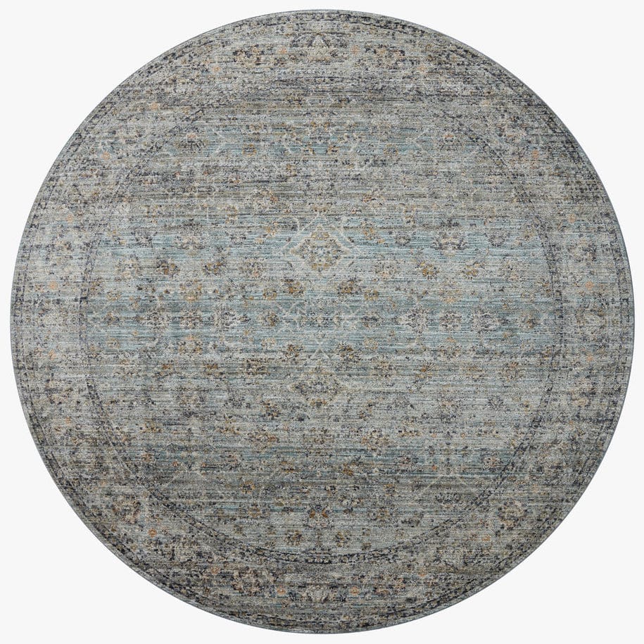 Jean Stoffer Katherine Rug - Ocean/Coral Rugs loloi-katherine-ocean-coral-9060R