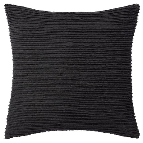 Jean Stoffer Pillow - Black Pillows loloi-pjs0014-black-22-cover