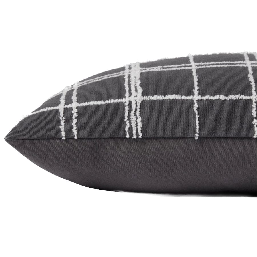 Jean Stoffer Pillow - Graphite/Ivory Pillows
