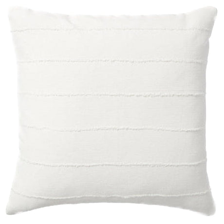 Jean Stoffer Pillow - Ivory Pillows loloi-pjs0013-ivory-18-cover