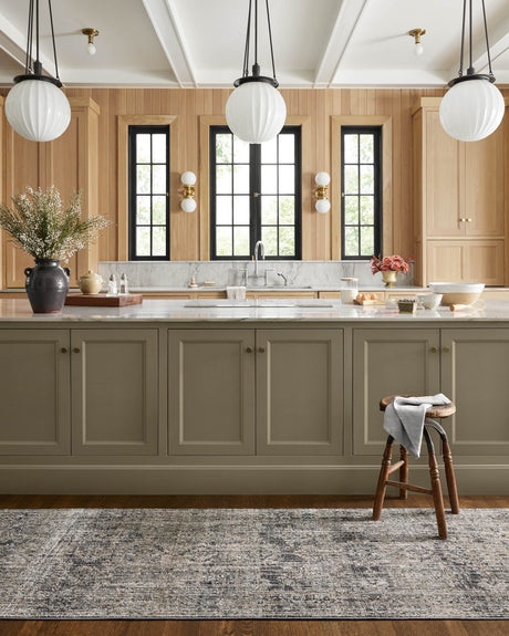 Jean Stoffer x Loloi Katherine Rug - Graphite/Jade Rugs