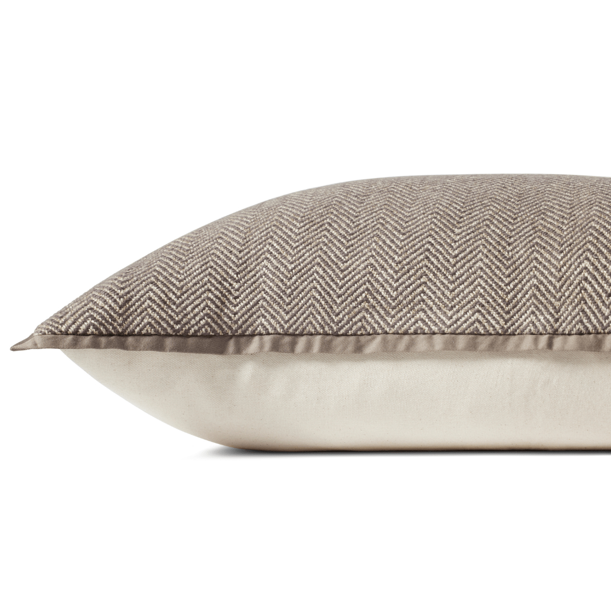 Jean Stoffer × Loloi Pillow - Dark Taupe Pillows