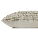 Jean Stoffer × Loloi Pillow - Natural/Sage Pillows