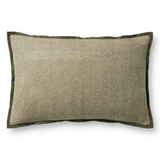 Jean Stoffer × Loloi Pillow Pillows PJS0018-1321-OLIVE-COVER