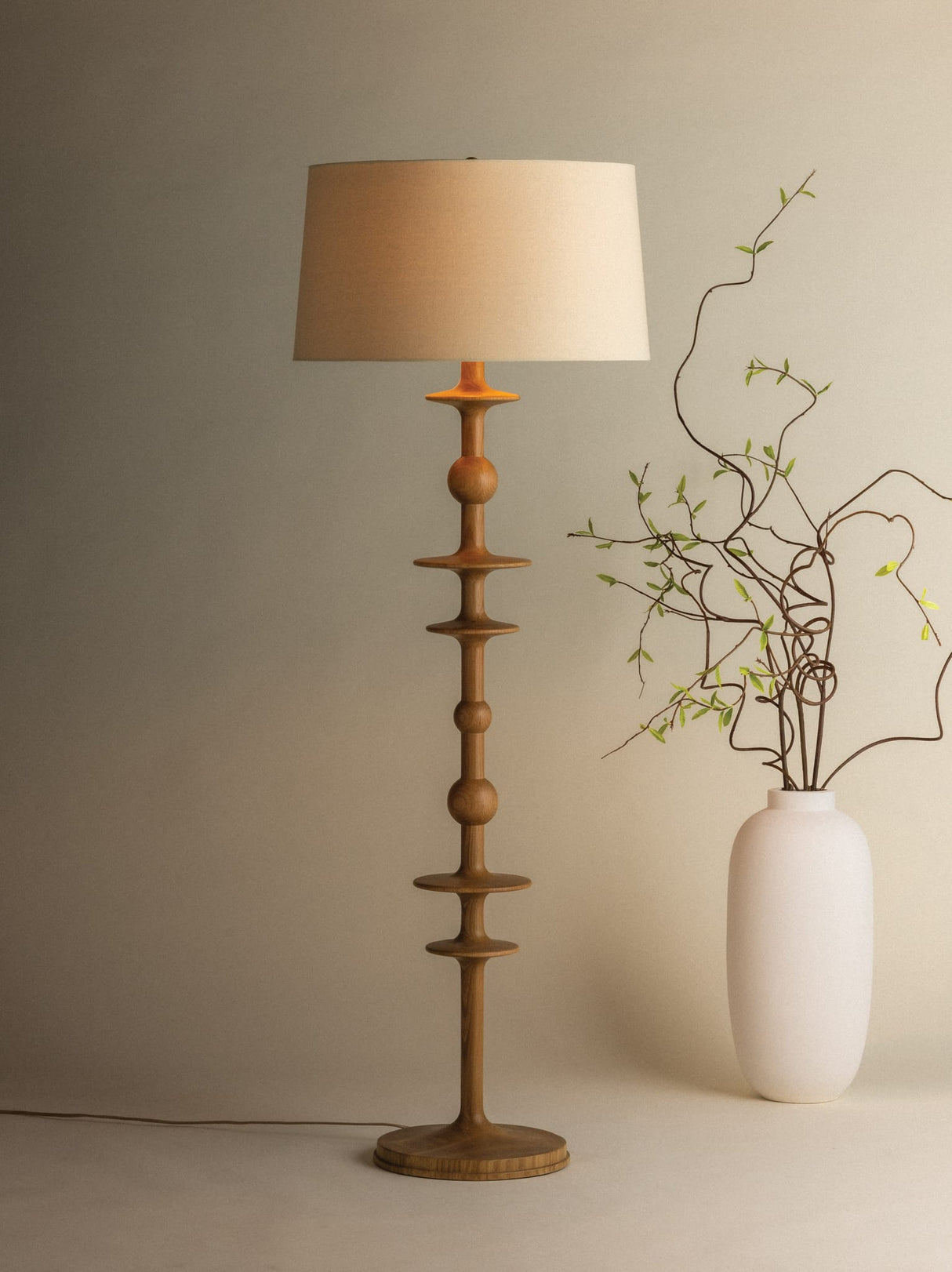 Jefferson Heights Floor Lamp Floor Lamps L3962-AGB 197292789871