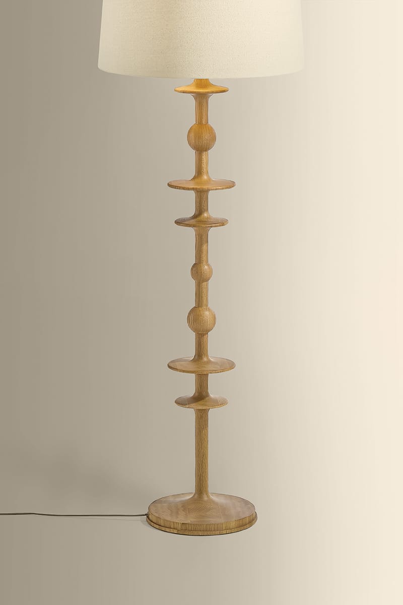 Jefferson Heights Floor Lamp Floor Lamps L3962-AGB 197292789871