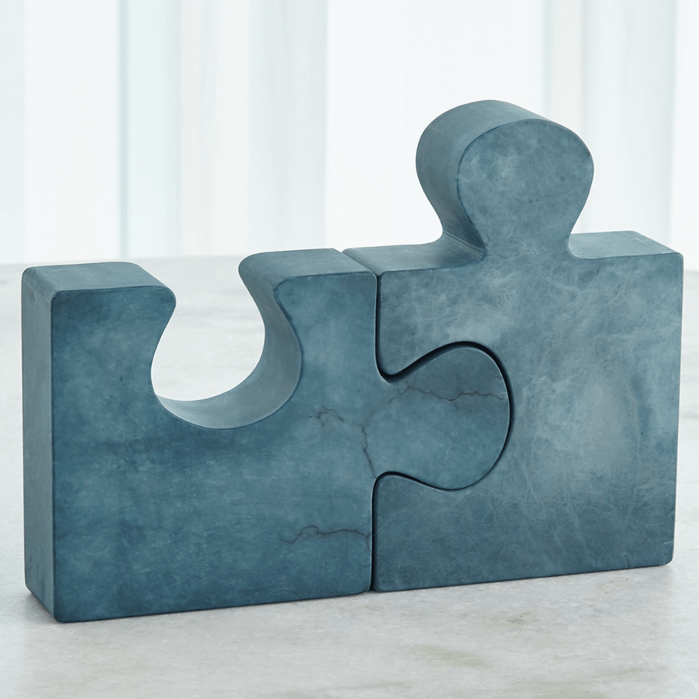 Jigsaw Bookends Bookends