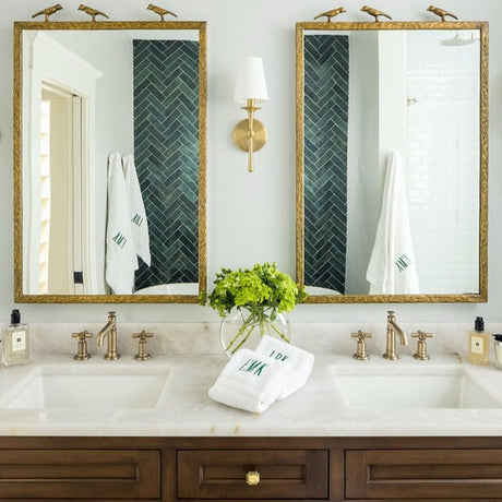 Joelle Three Birds Mirror Rectangle + Square Mirrors
